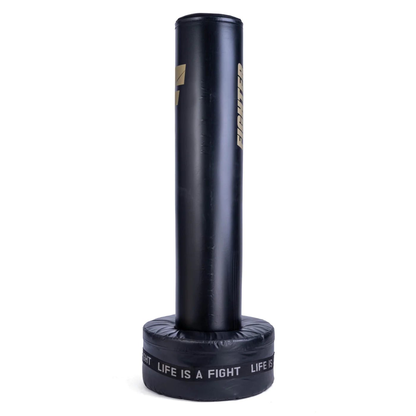 FIGHTER frittstående boksesekk Classic - Svart og gull - CombatStore.no