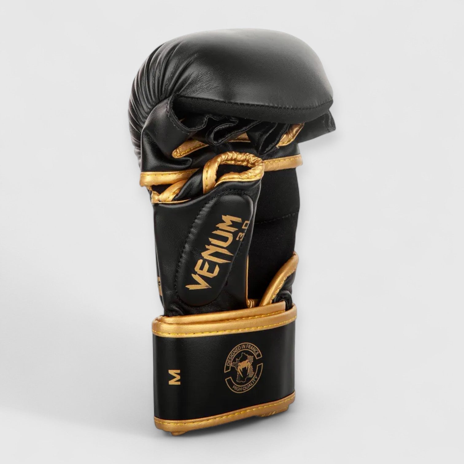 VENUM Challenger 3.0 Sparringshansker MMA - Svart/Gull - CombatStore.no