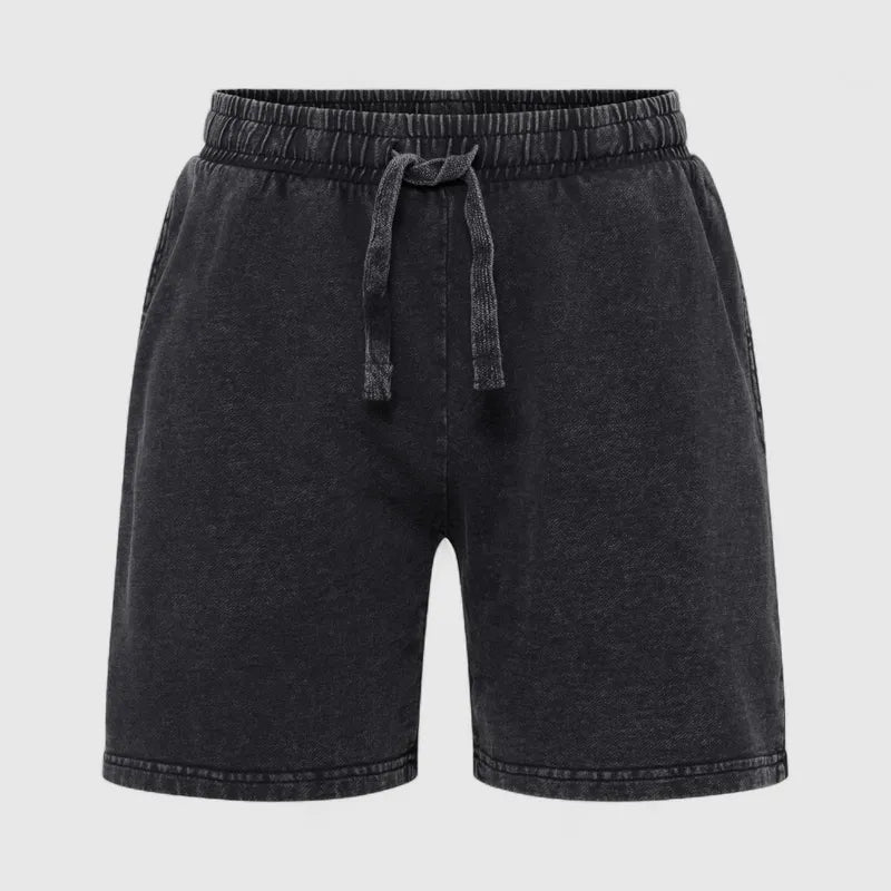 EVERLAST WASHED OVER KNEE SWEAT SHORTS - CombatStore.no