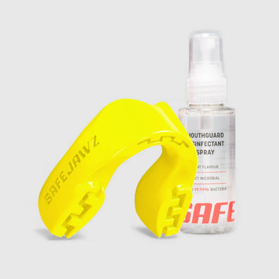 SafeJawz Intro pakke med desinfeksjonsspray og Etui - Combat Store AS