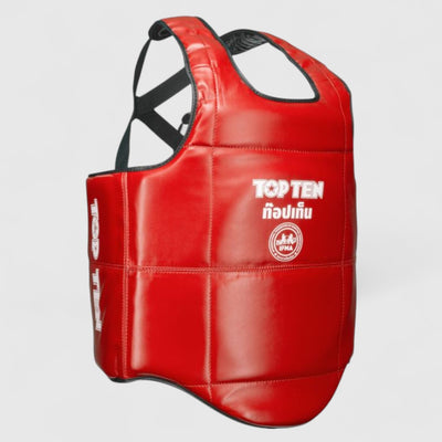 TOP TEN IFMA brystbeskytter/vest Jot Muay - CombatStore.no