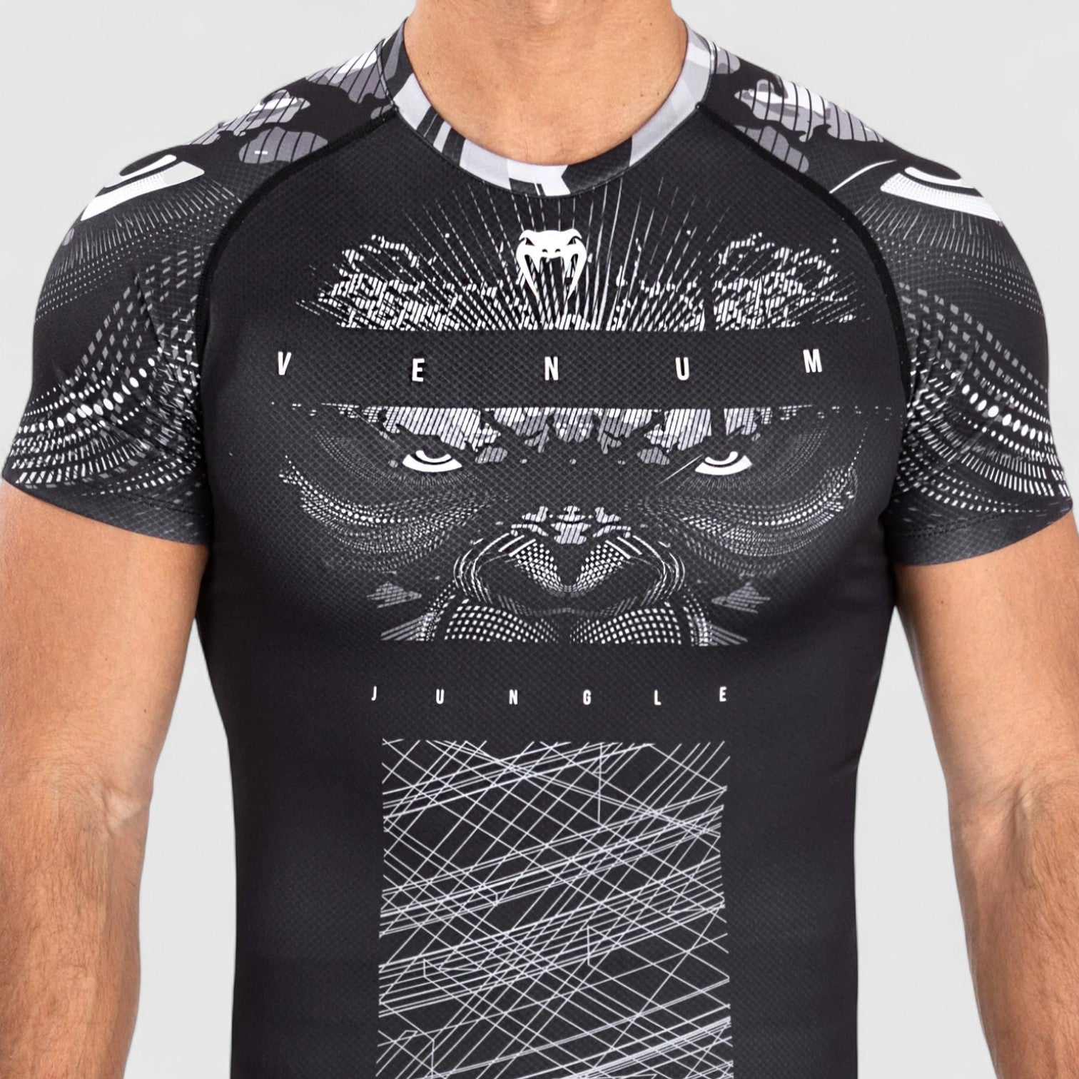 VENUM Gorilla Jungle rashguard med korte armer - CombatStore.no