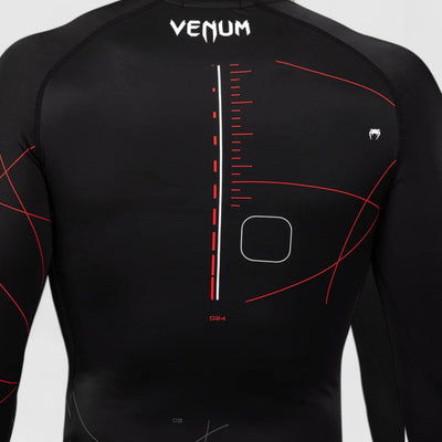 VENUM Tactical XT Rashguard med lange ermer Svart og Rød - CombatStore.no